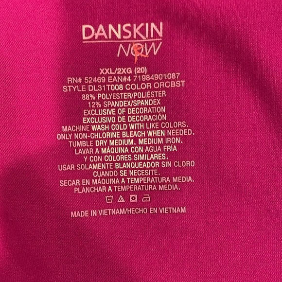 DANSKIN NOW. magenta Jacket! - Picture 4 of 7
